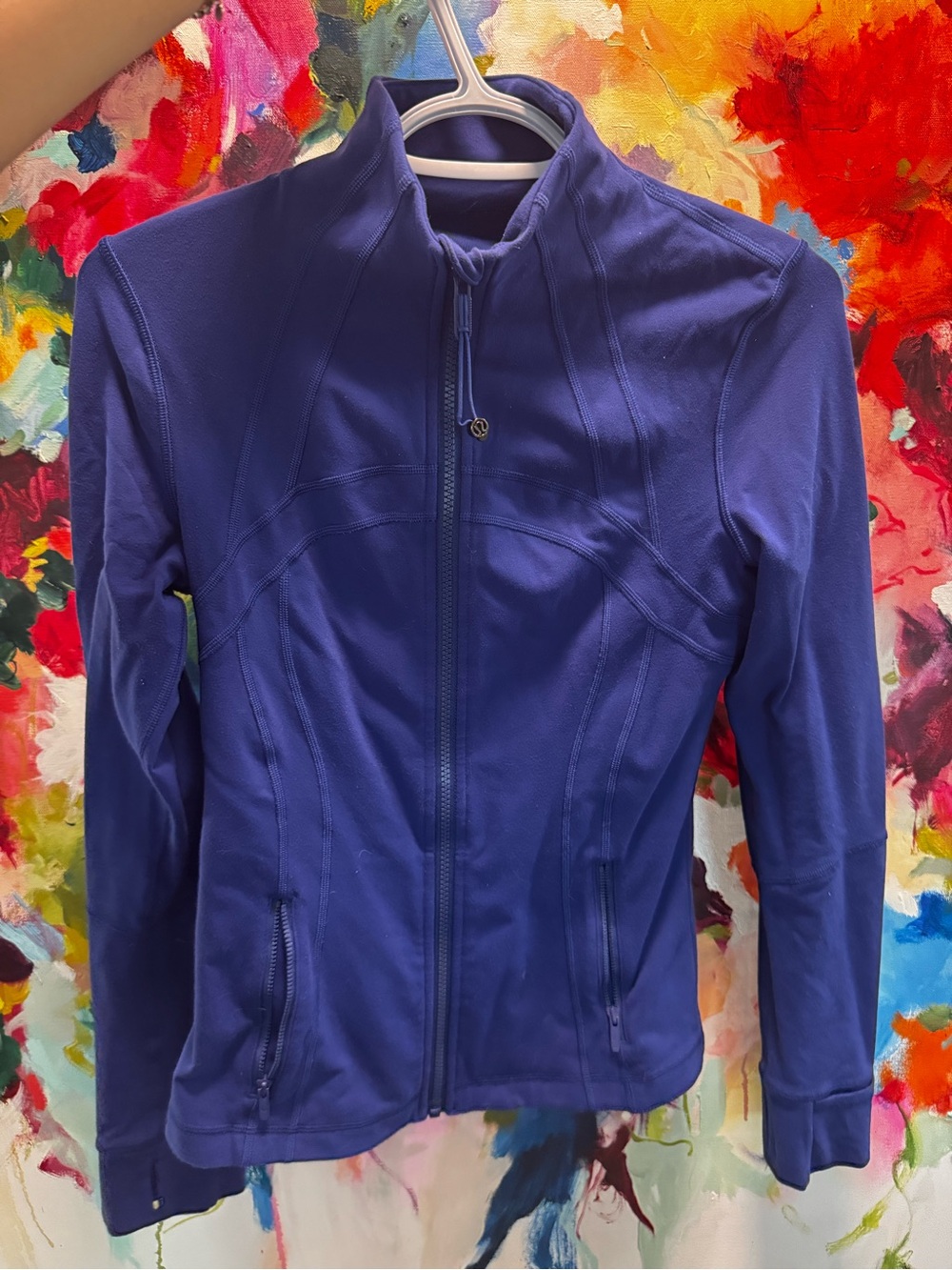 Lululemon Define Jacket Electric Blue